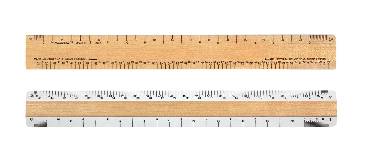 Architectural Rulers Imprinted Architect Rulers and Engineering Rulers